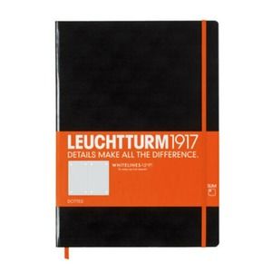 🆕Leuchtturm1917 Whitelines Link Hardcover Ruled Notebook A4 Free 🎁